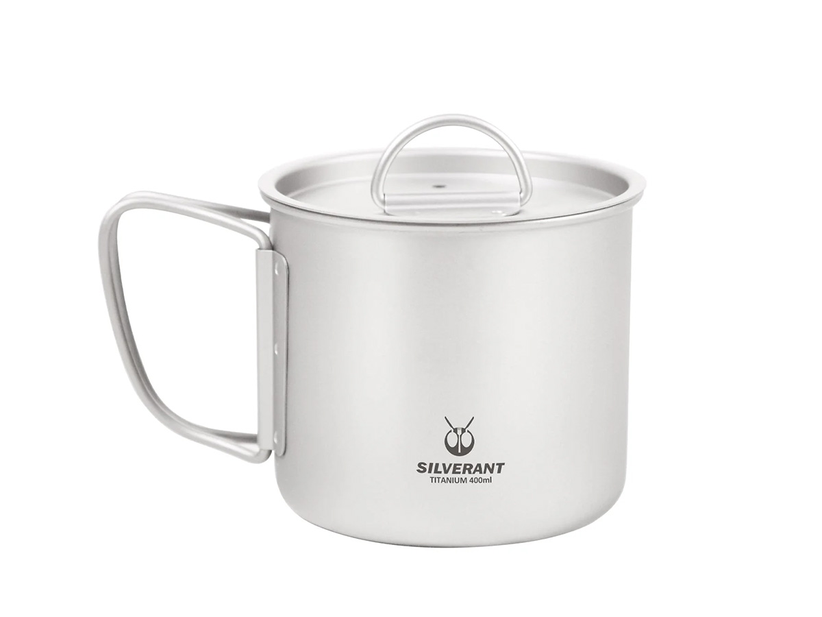シルバーアント 純チタン 蓋付きシングルマグ 400ml – SilverAnt 